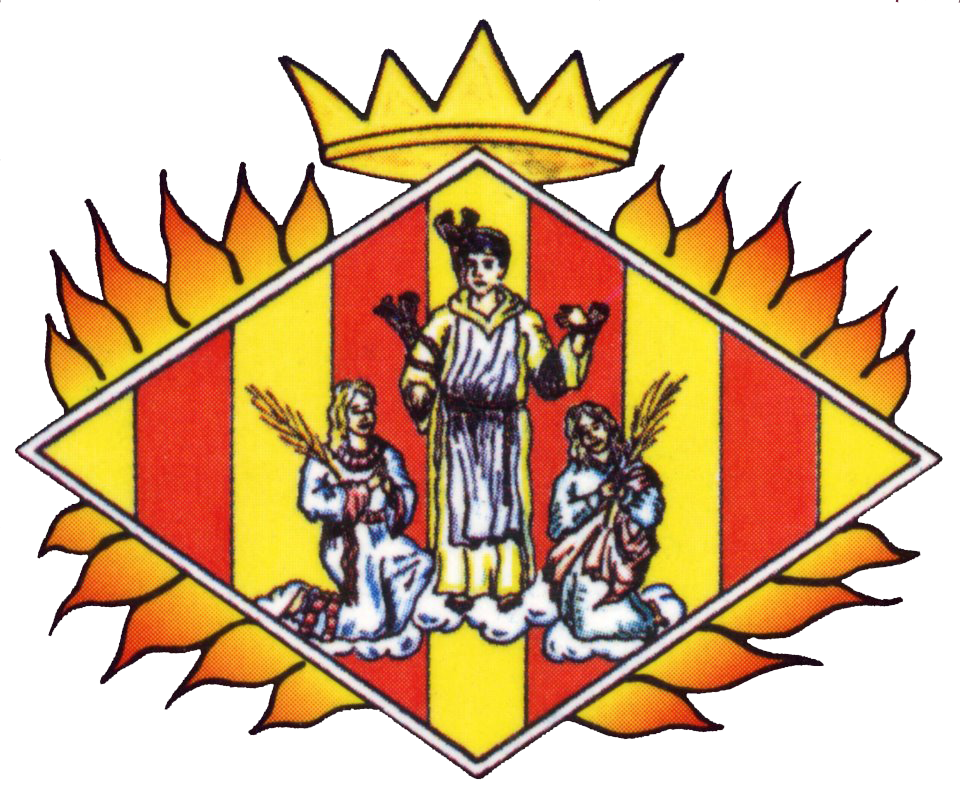 Logo de la falla Sants Patrons